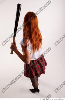 21 2019 01 TINA STANDING POSE WITH BASEBALL BAT 212